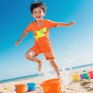 childrens swimwear, rash guard, swimwear